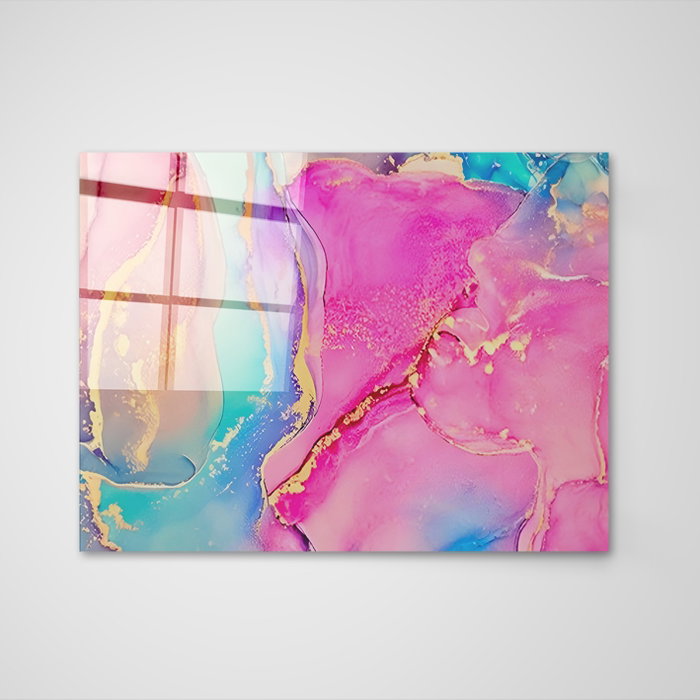 Wallity Pintura Decorativa de Vidrio Templado 70 x 100 cm Multicolor Wallity Pintura Decorativa de Vidrio Templado 70 x 100 cm Multicolor